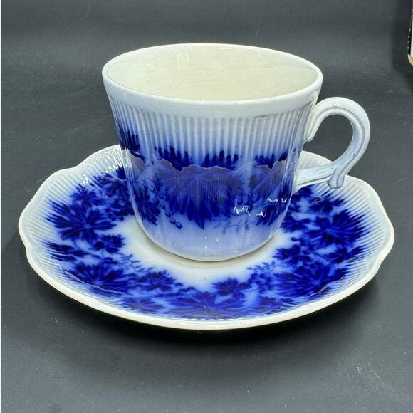 Blue and White Tea Set made in Sweden - Picture 1 of 13